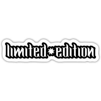 Limited Edition - Sticker size S (10 x 10 cm) - white matte - Front
