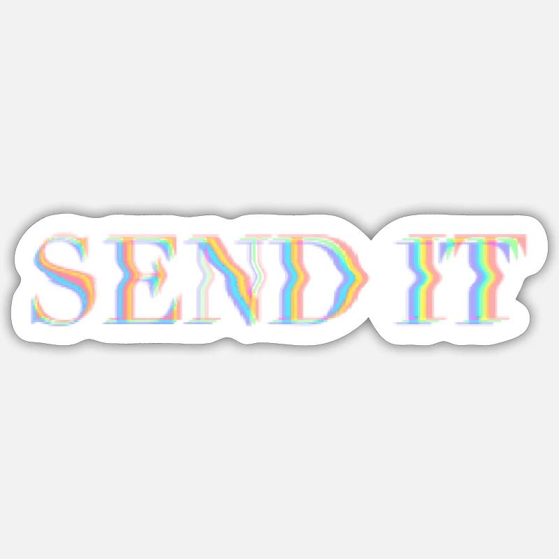 Send it 4 1 Sticker size S (10 x 10 cm)