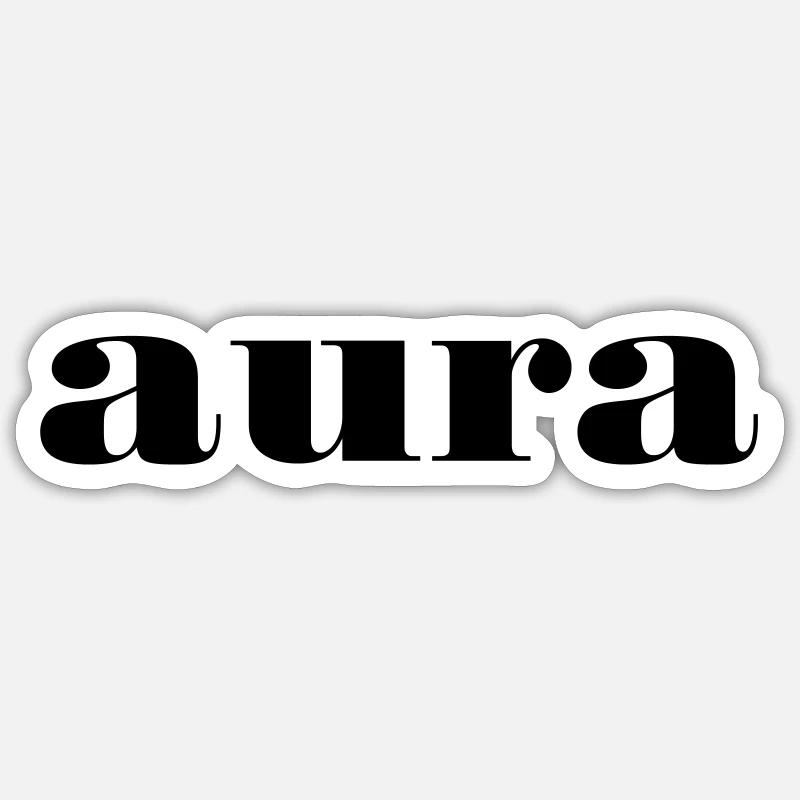 aura Sticker Größe S (10 x 10 cm)