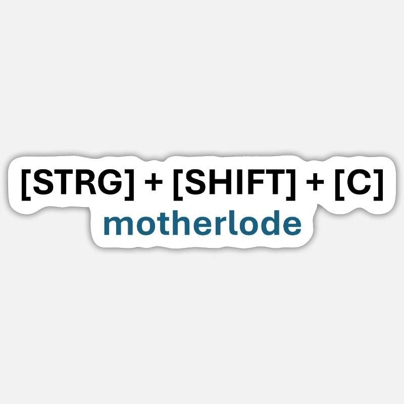 Cheatshirt Sims - Sticker Größe S (10 x 10 cm) - Mattweiß