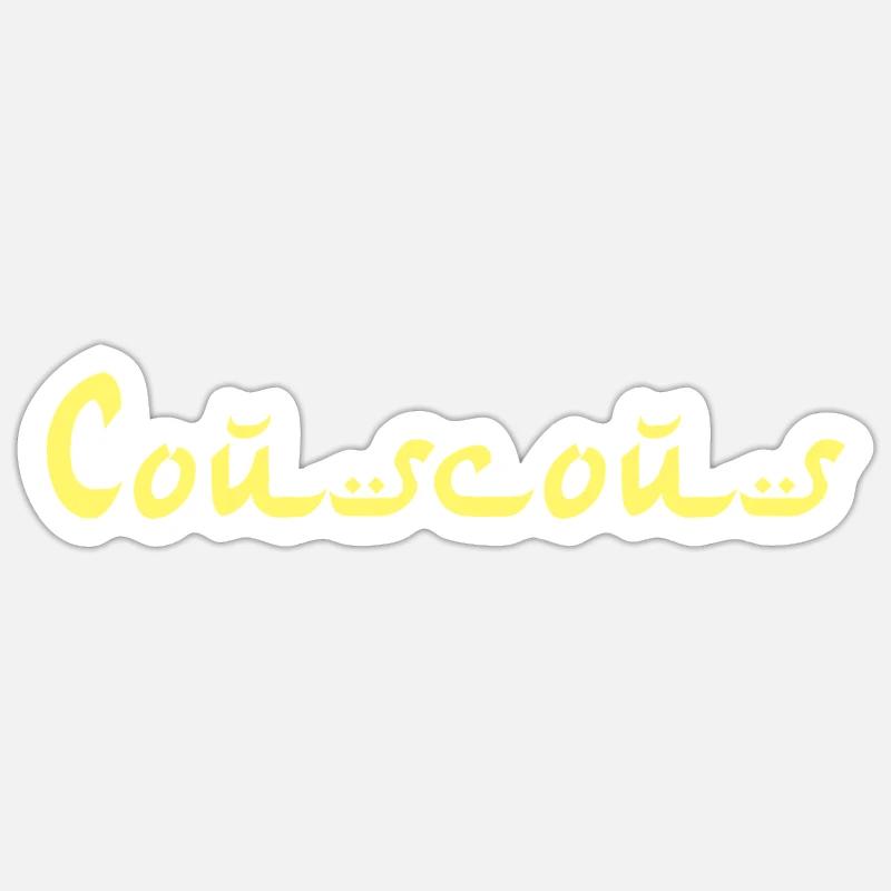 Couscous Couscus Sticker size S (10 x 10 cm)