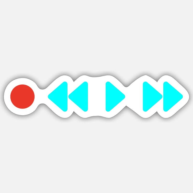 Sticker Größe S (10 x 10 cm) - 