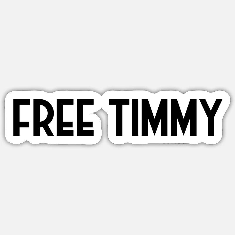 Free Timmy rettet den Buckelwal Sticker Größe S (10 x 10 cm)