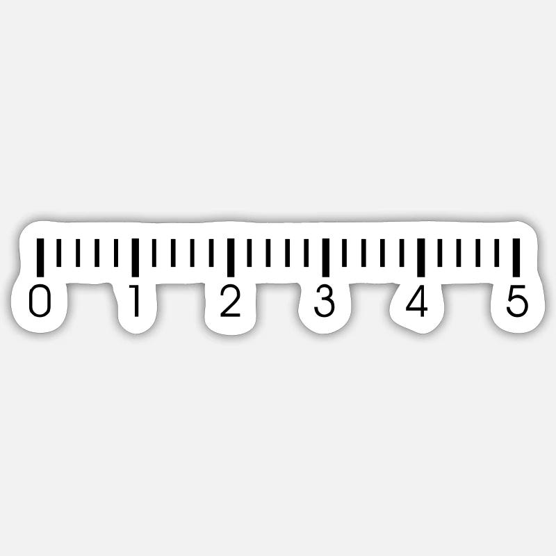 règle Sticker taille S (10 x 10 cm)