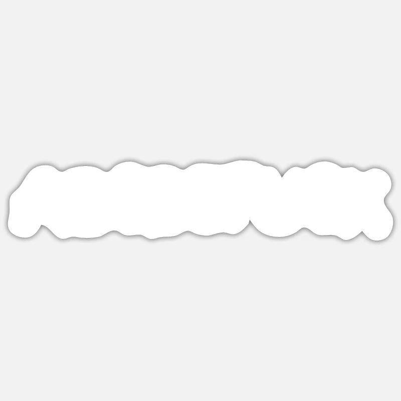 ABCDEFUCK - Sticker size S (10 x 10 cm) - white matte