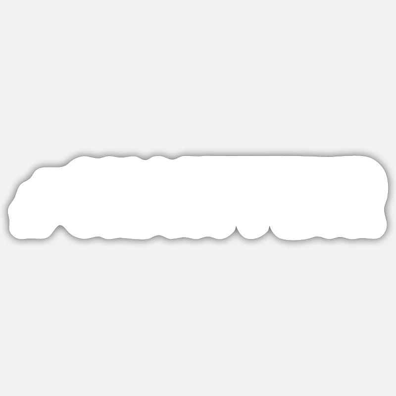 Chauffeur - Sticker Größe S (10 x 10 cm) - Mattweiß