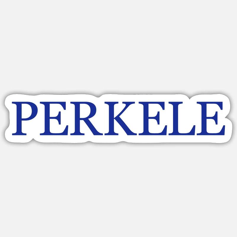 diable - Sticker taille S (10 x 10 cm) - blanc mat