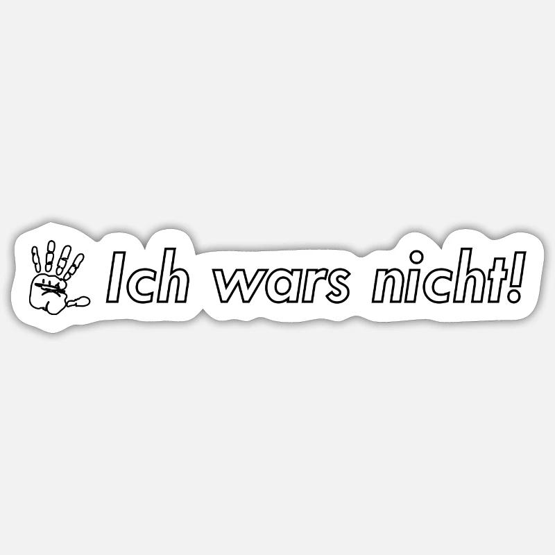 Sticker Größe S (10 x 10 cm) - 