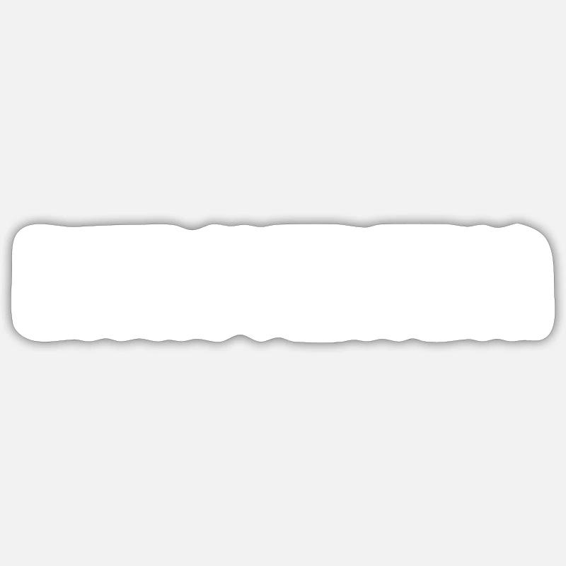 Introvertieren - Sticker Größe S (10 x 10 cm) - Mattweiß
