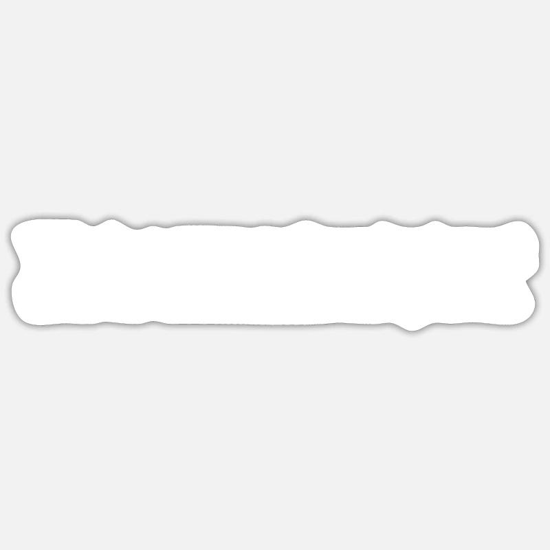 This is a very serious text post no hidden (blanc) Sticker taille S (10 x 10 cm)