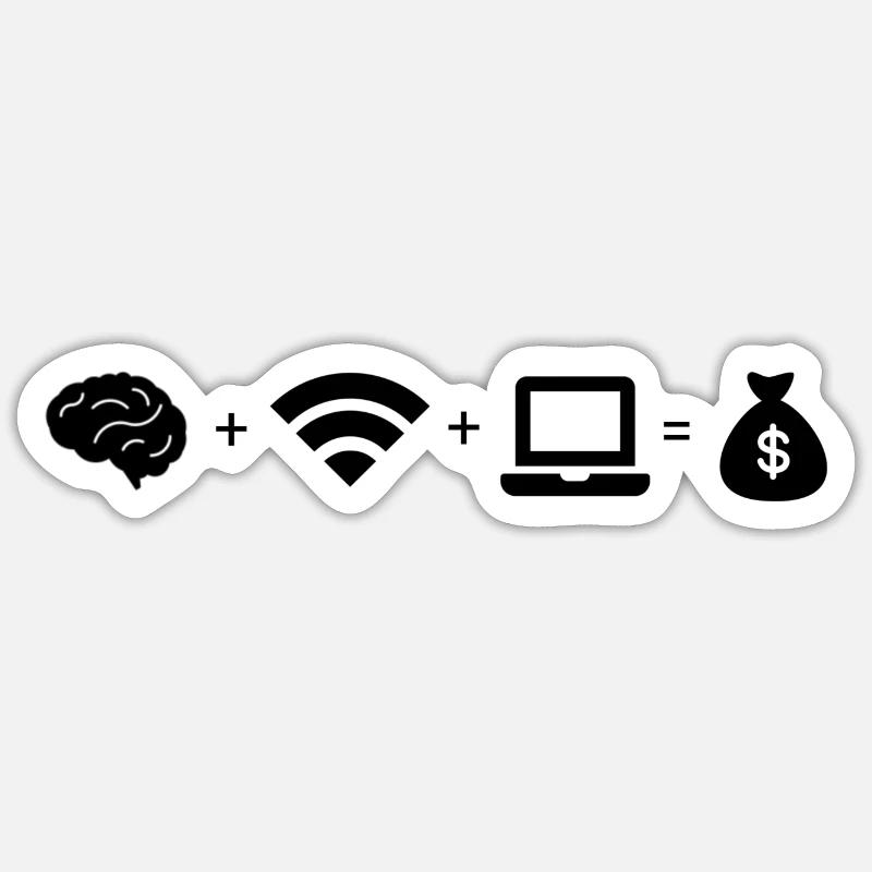 Sticker taille S (10 x 10 cm) - 