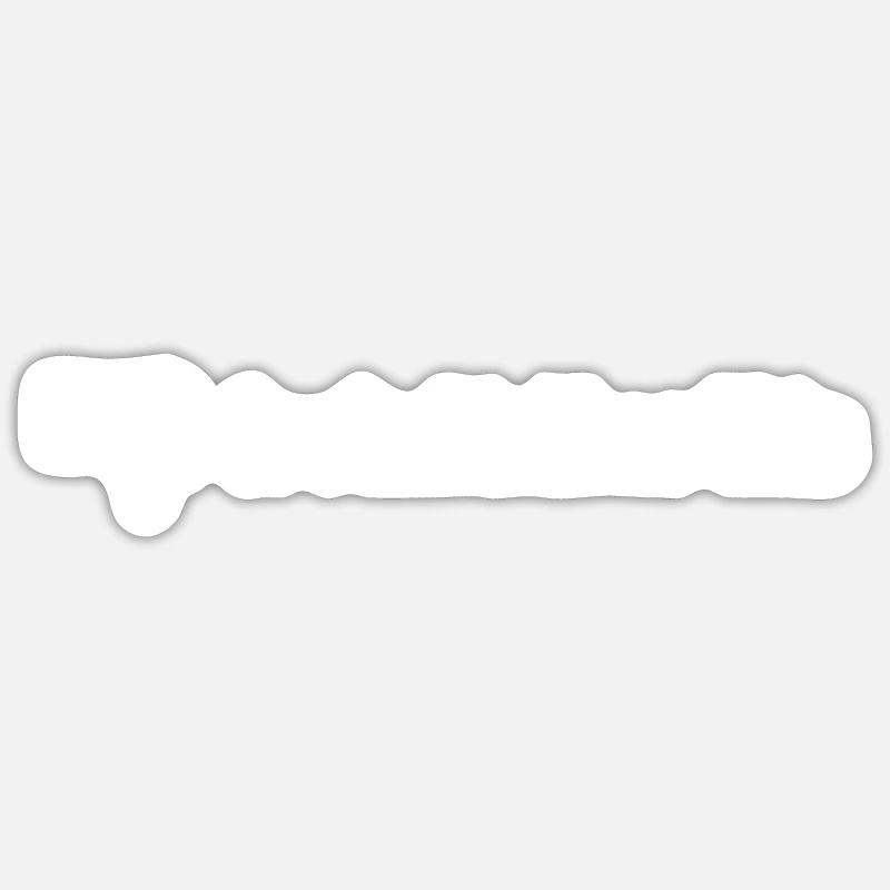 Greta Dislikes This - Sticker size S (10 x 10 cm) - white matte