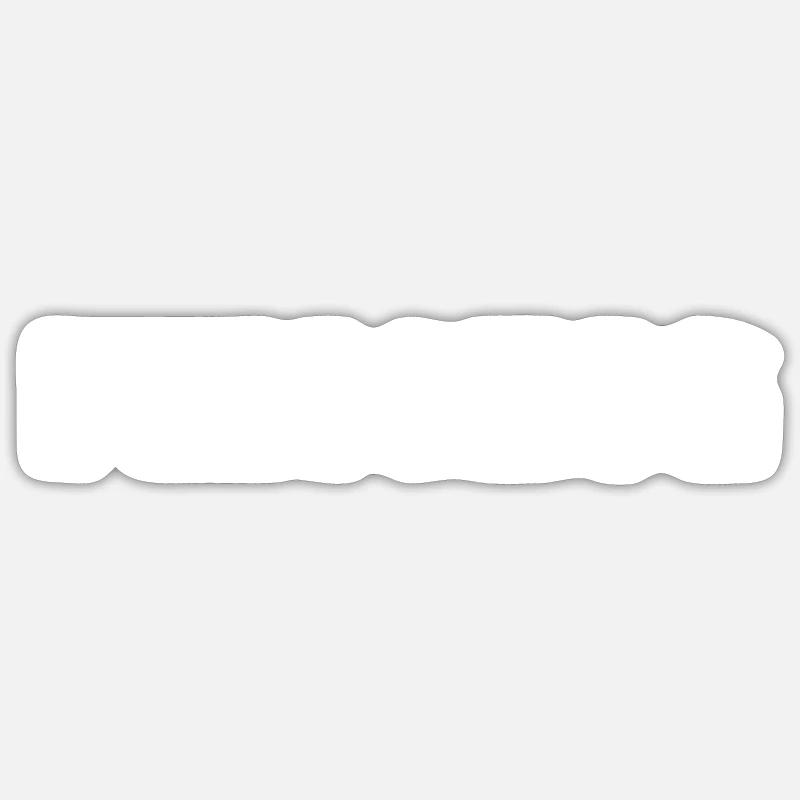 Fechten - Sticker Größe S (10 x 10 cm) - Mattweiß