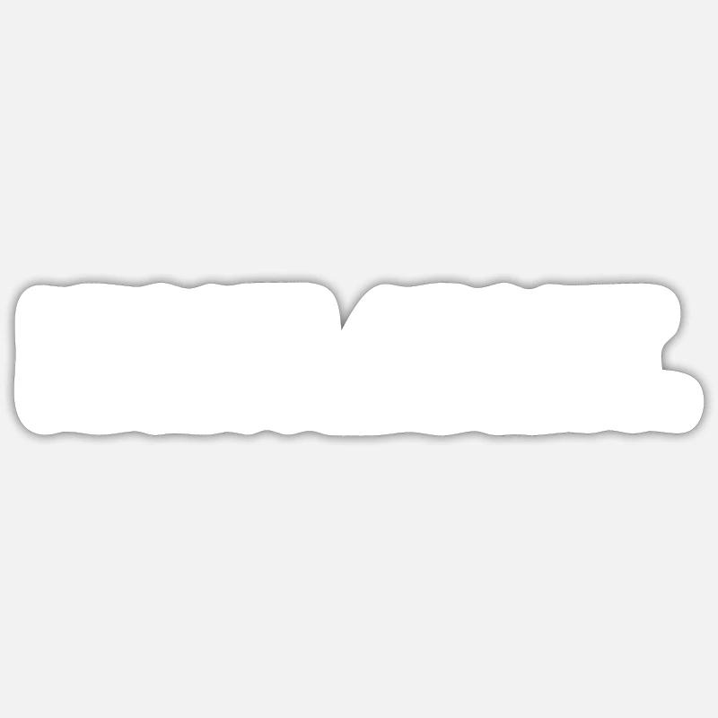 Night Night - Sticker size S (10 x 10 cm) - white matte