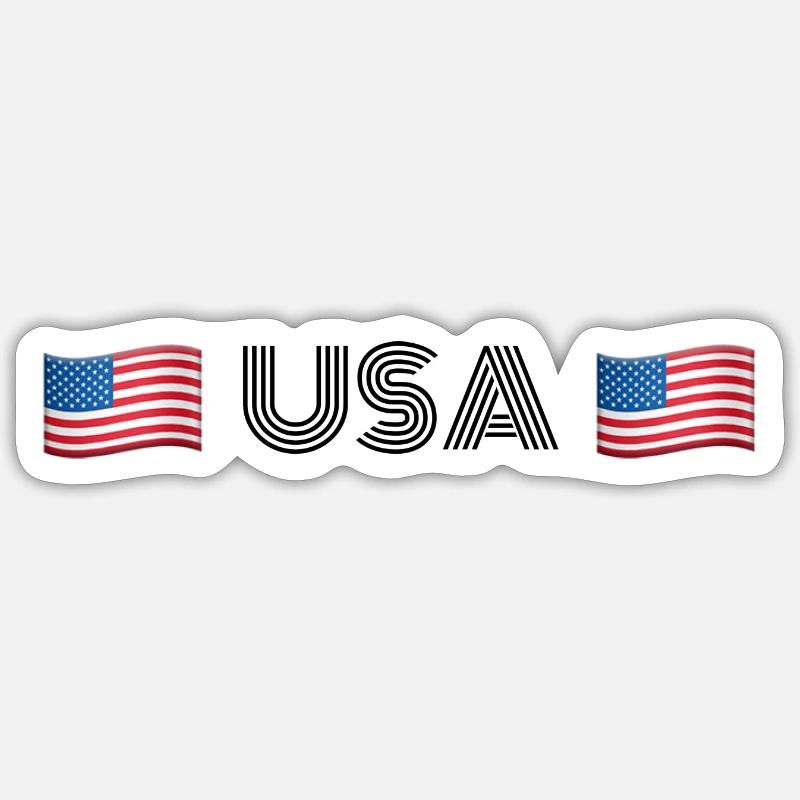 De Forenede Stater Sticker