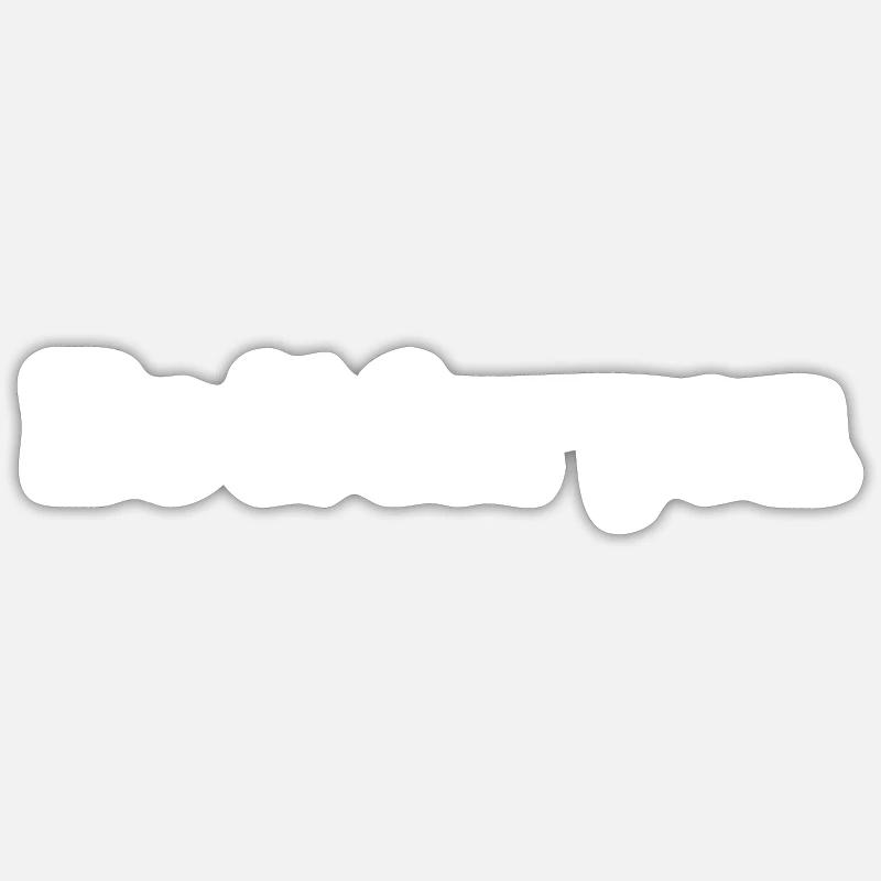 Faites-le pour vous - Sticker taille S (10 x 10 cm) - blanc mat