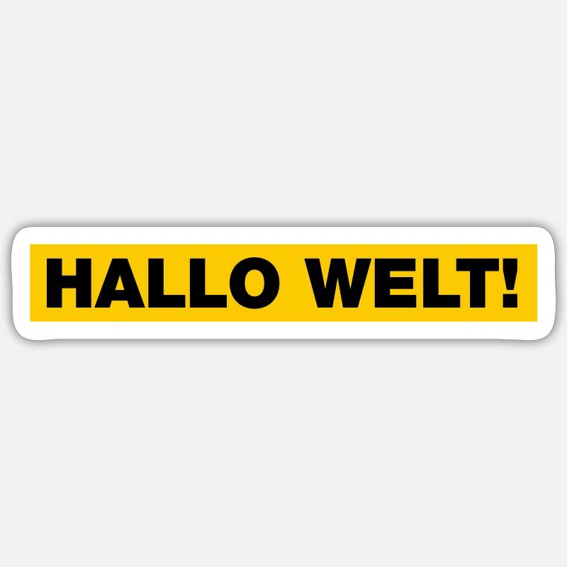 Sticker Größe S (10 x 10 cm) - 