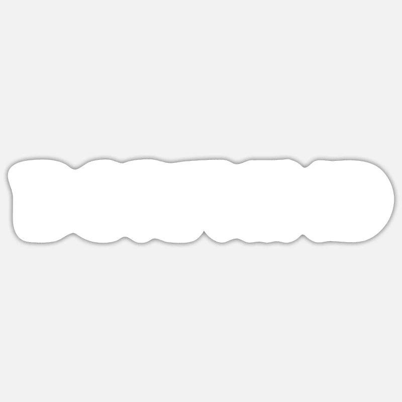 Dorfkind - Sticker Größe S (10 x 10 cm) - Mattweiß