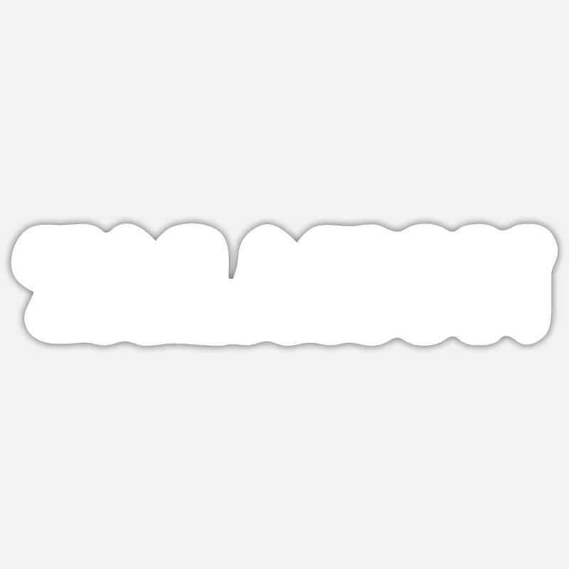 Talahon - Sticker size S (10 x 10 cm) - white matte