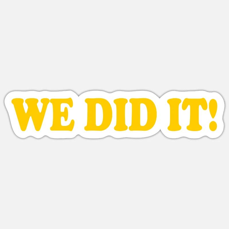 Sticker Größe S (10 x 10 cm) - 