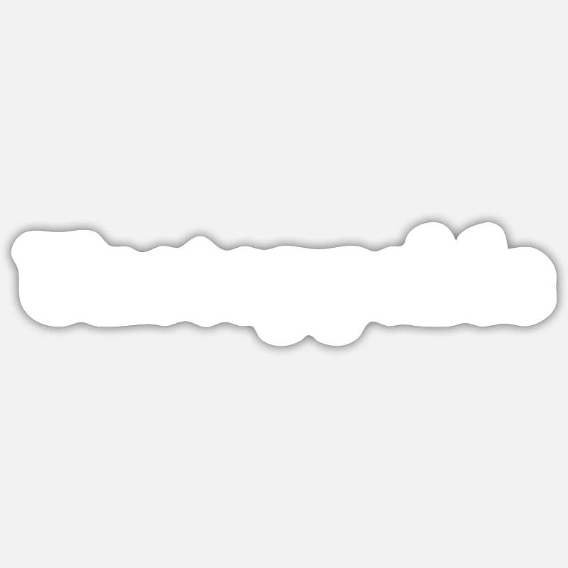 Unstoppable - Sticker size S (10 x 10 cm) - white matte