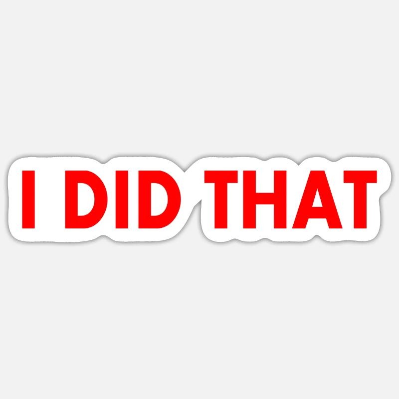 Sticker size S (10 x 10 cm) - 