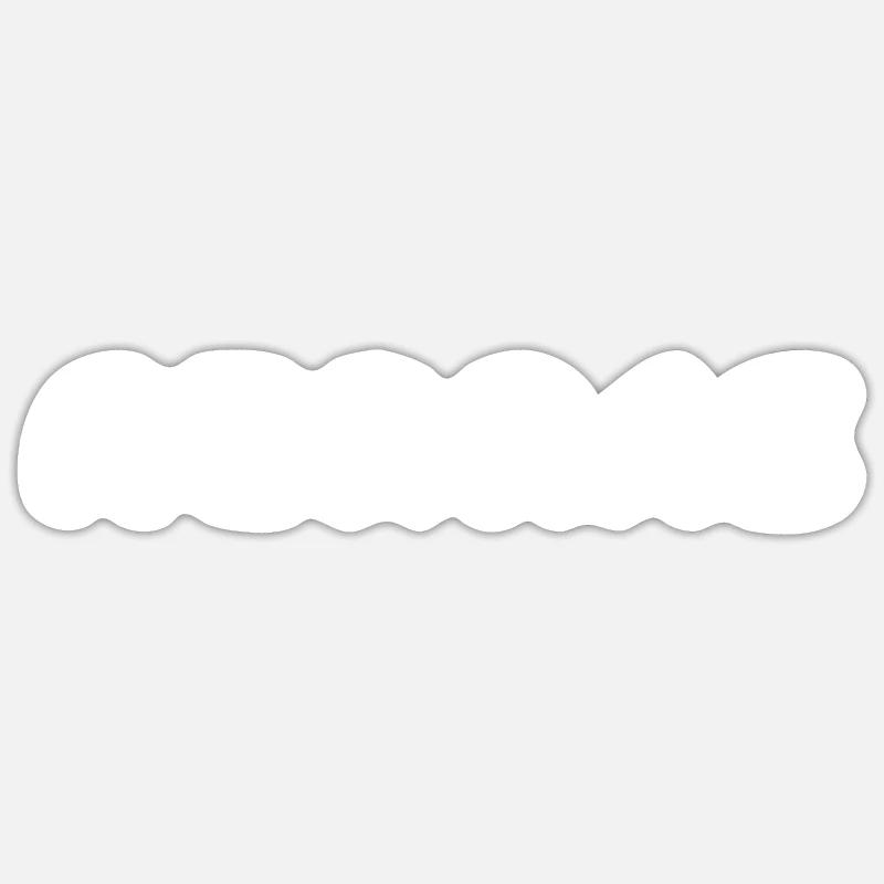 Reggae logo design - Sticker size S (10 x 10 cm) - white matte