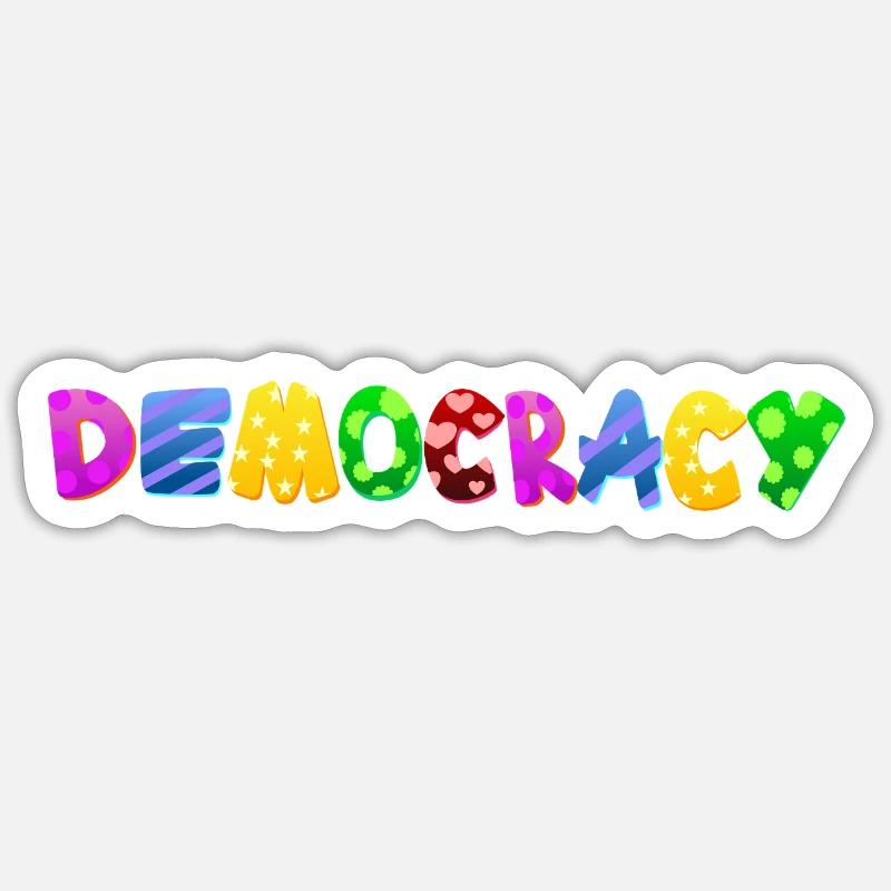 Stop AfD against right, democracy, diversity, left Sticker size S (10 x 10 cm)