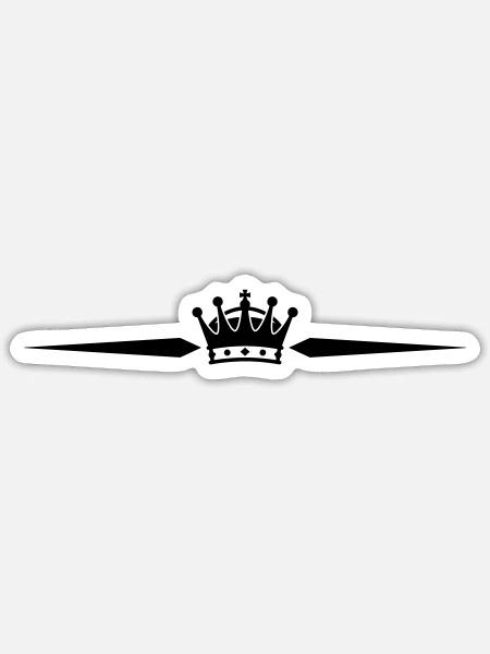  - Sticker size S (10 x 10 cm) - white matte