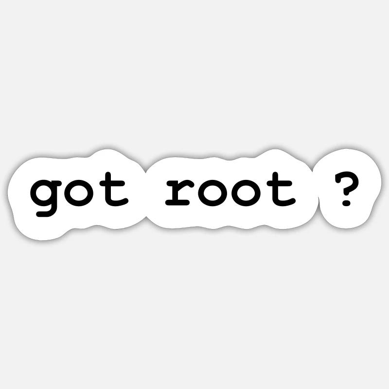 Geek - Sticker size S (10 x 10 cm) - white matte