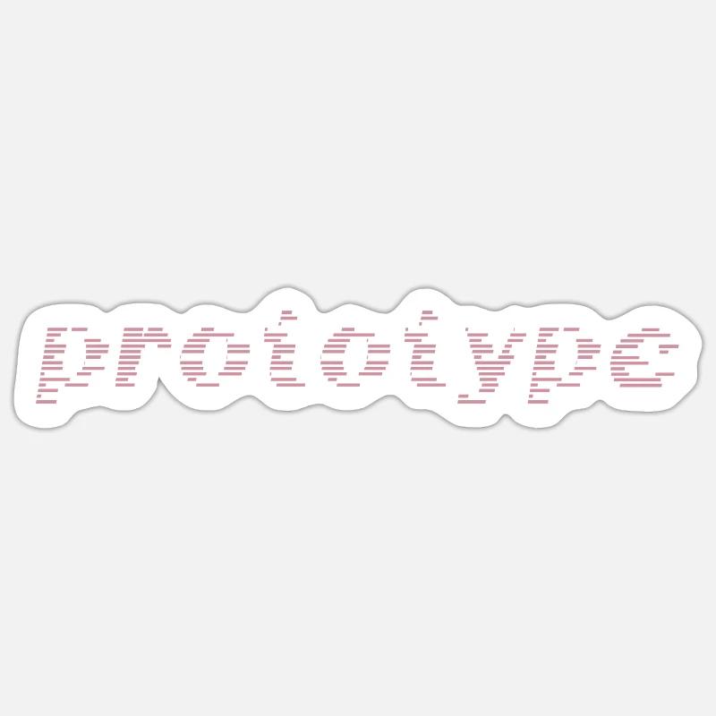 Prototype Sticker size S (10 x 10 cm)
