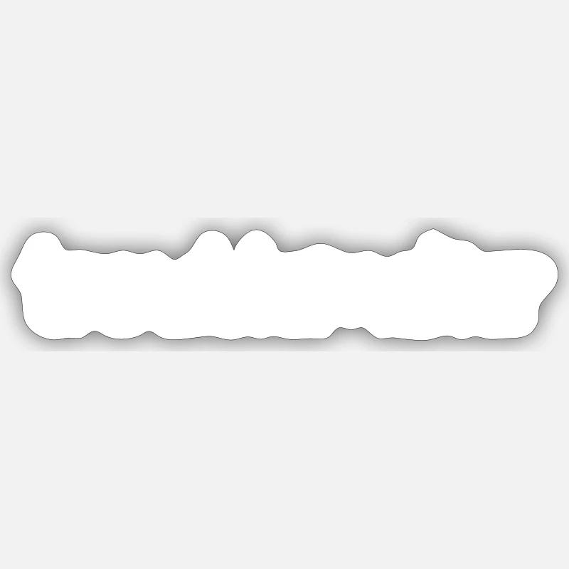 Troublemaker - Sticker size S (10 x 10 cm) - white matte