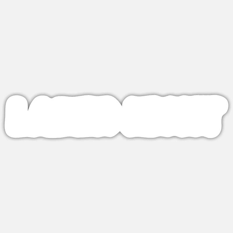 Laber nicht Sticker Größe S (10 x 10 cm)