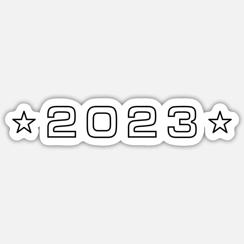 2023 Dash Sticker size S (10 x 10 cm)
