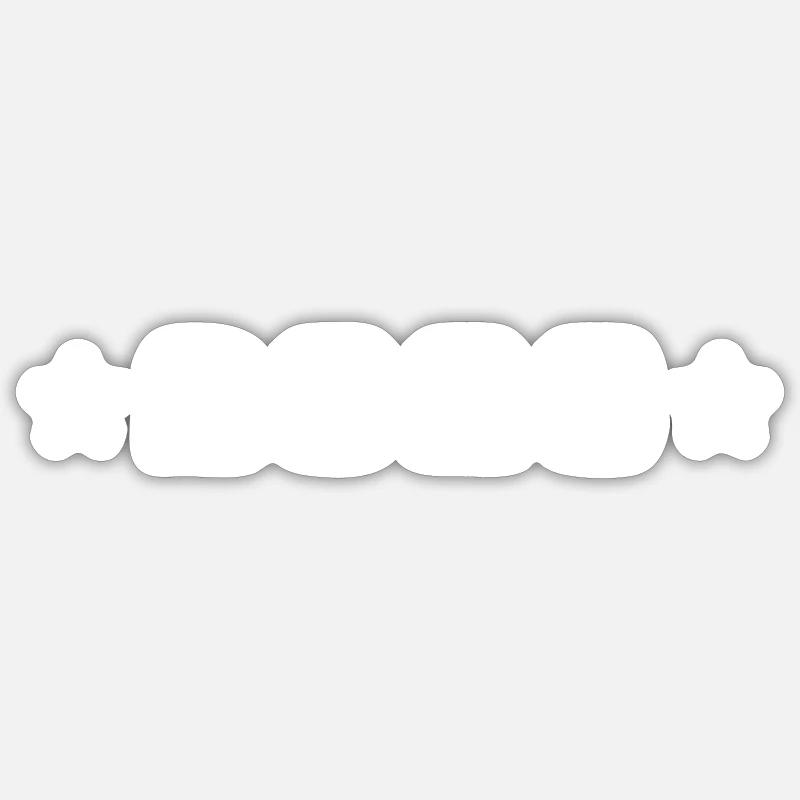 2023 Dash - Sticker size S (10 x 10 cm) - white matte