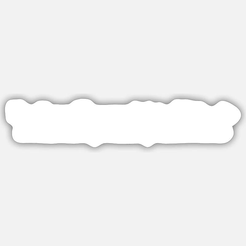 ein kluger Mann Sticker Größe S (10 x 10 cm)