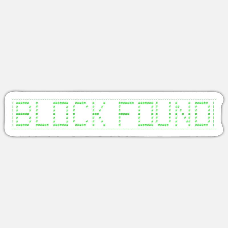 Monero Block found Sticker size S (10 x 10 cm)