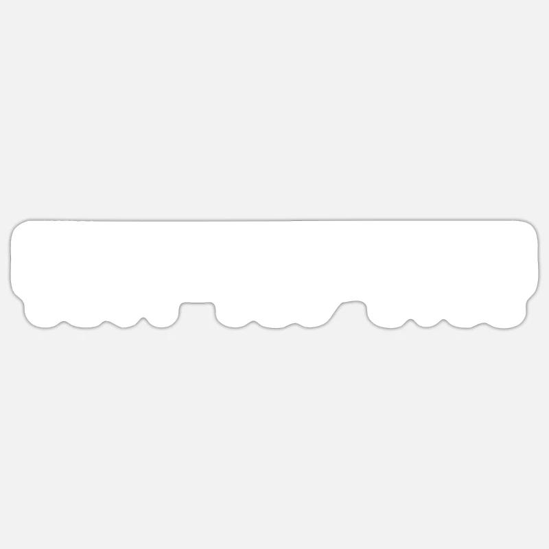 Best Dad Ever Barcode - Sticker size S (10 x 10 cm) - white matte