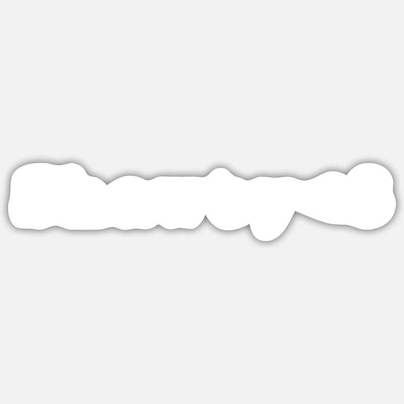 Shawty - Sticker Größe S (10 x 10 cm) - Mattweiß