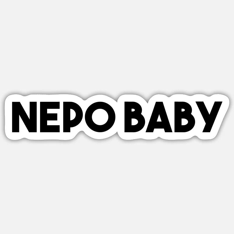 Nepo Bébé Sticker taille S (10 x 10 cm)