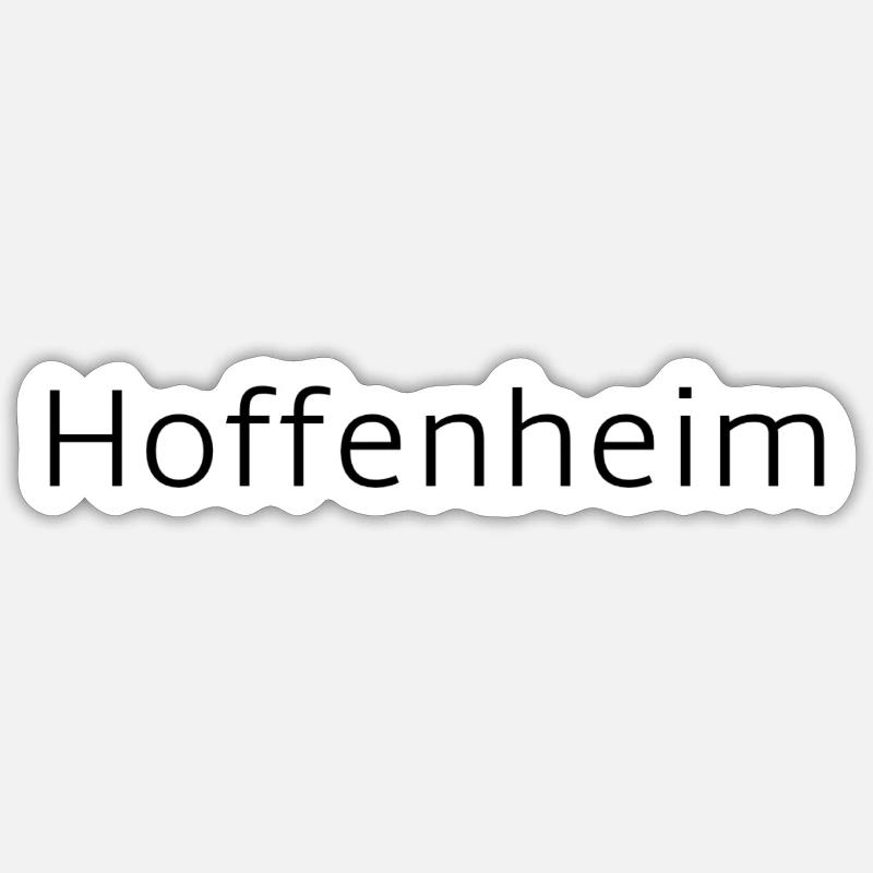 Hoffenheim Sticker Größe S (10 x 10 cm)
