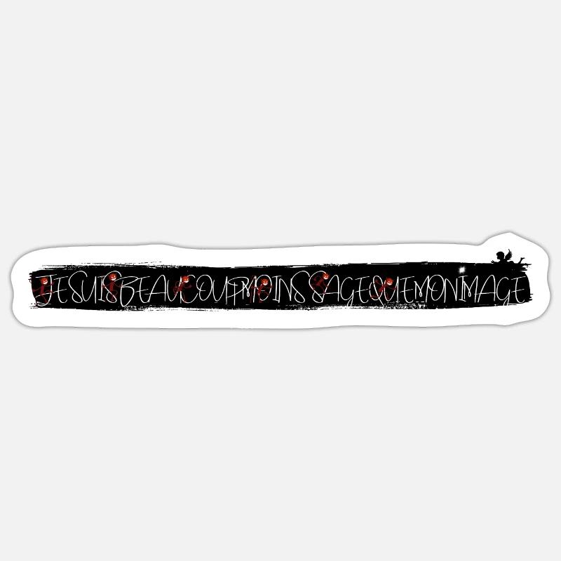 Sticker taille S (10 x 10 cm) - 
