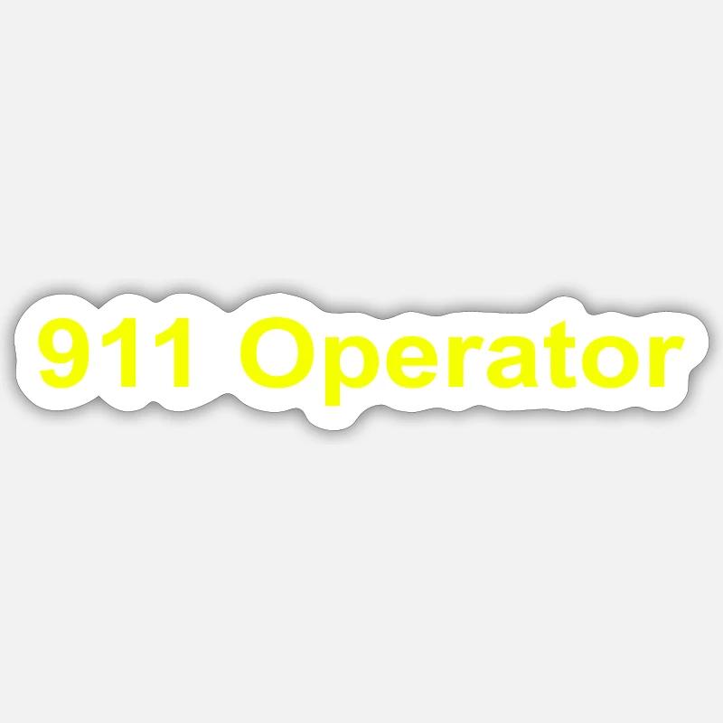 Operator - Sticker Größe S (10 x 10 cm) - Mattweiß
