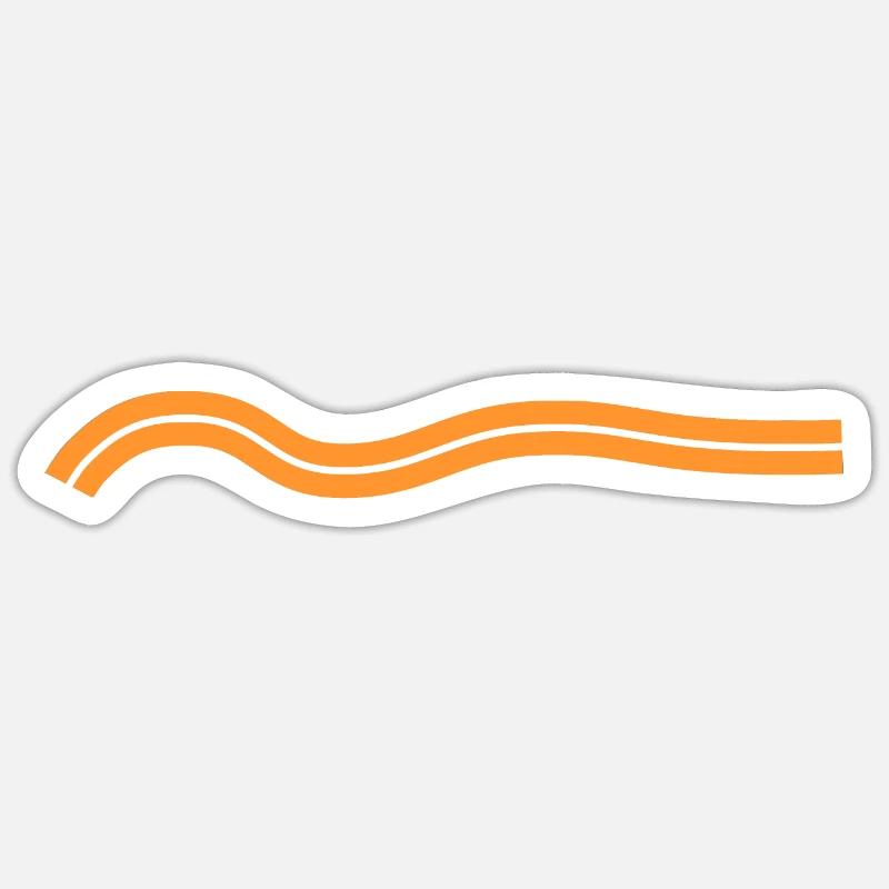 My Wave - Sticker Größe S (10 x 10 cm) - Mattweiß