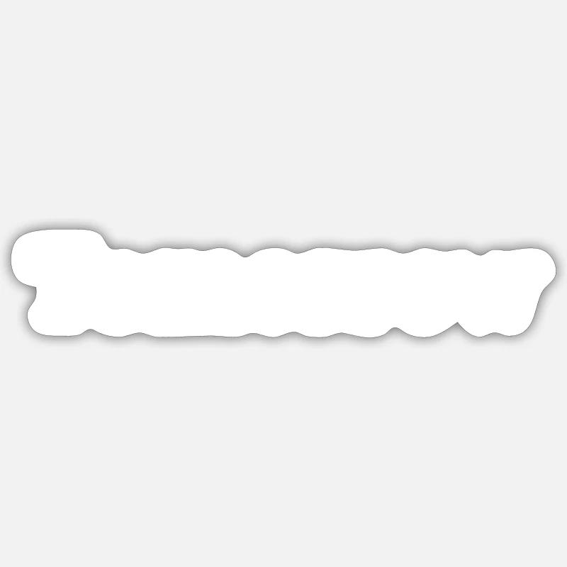 Morgen - Sticker Größe S (10 x 10 cm) - Mattweiß
