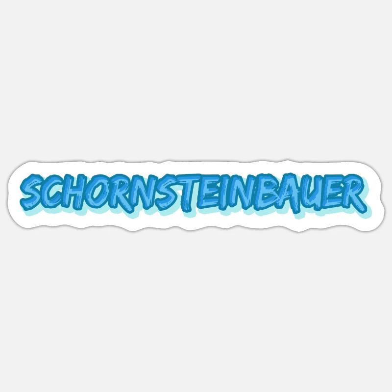 Emploi Constructeur de cheminées - Sticker taille S (10 x 10 cm) - blanc mat