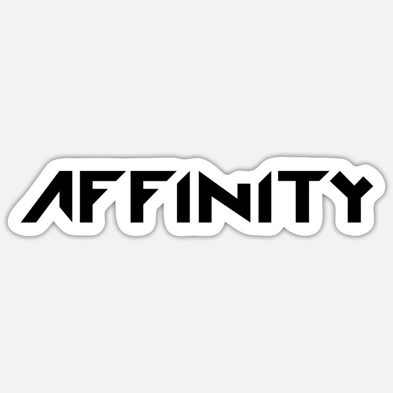 Affinity Sticker size S (10 x 10 cm)