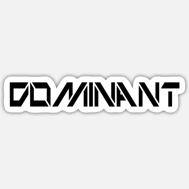dominant Sticker taille S (10 x 10 cm)