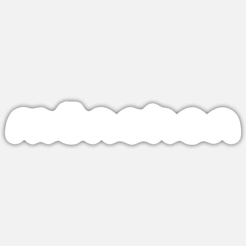Munich - Sticker taille S (10 x 10 cm) - blanc mat