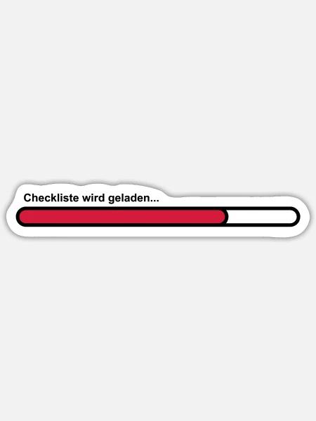  - Sticker size S (10 x 10 cm) - white matte